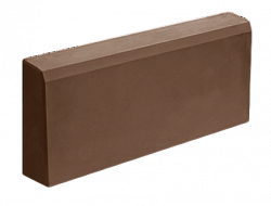 Бордюр 500x210x70 цвет коричневый
