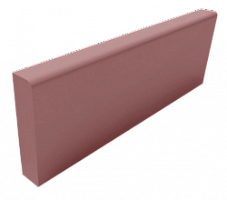 Бордюр 500x210x40 цвет красный