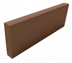 Бордюр 500x210x40 цвет коричневый